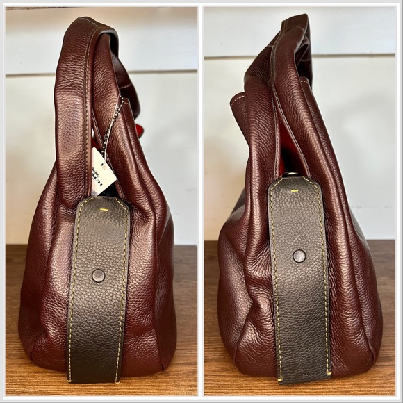 S⭕️LD‼️New Coach 1941 Bandit Hobo 39 in Oxblood/Black - Picture 4 of 12